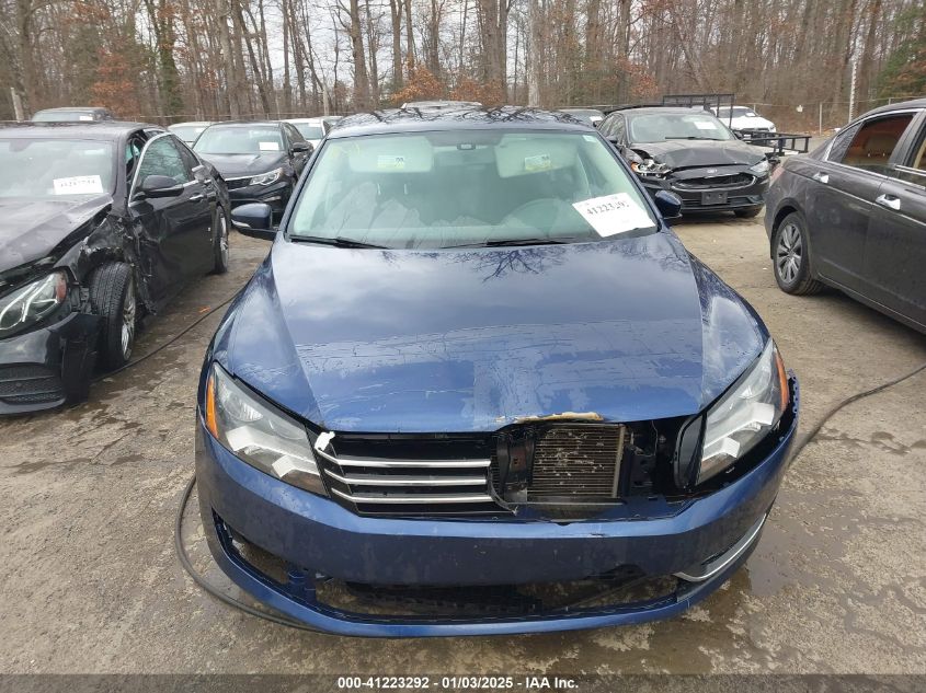 VIN 1VWAP7A39EC021773 2014 Volkswagen Passat, 2.5L S no.12