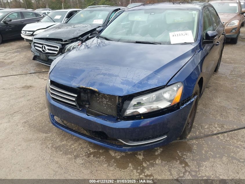 VIN 1VWAP7A39EC021773 2014 Volkswagen Passat, 2.5L S no.6