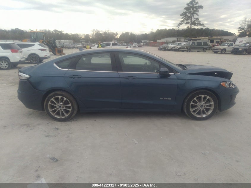 2019 FORD FUSION HYBRID VIN: 3FA6P0LU6KR208543