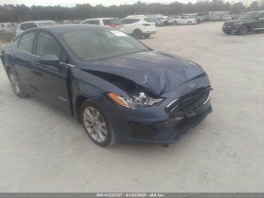 2019 FORD FUSION HYBRID VIN: 3FA6P0LU6KR208543