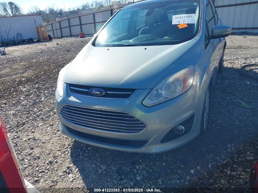 2013 Ford C-Max Hybrid Sel VIN: 1FADP5BU8DL534237 Lot: 41223383