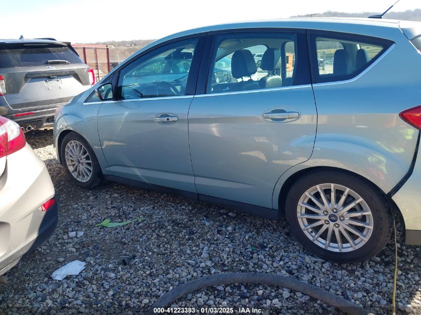 2013 Ford C-Max Hybrid Sel VIN: 1FADP5BU8DL534237 Lot: 41223383