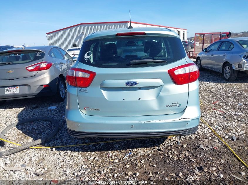 2013 Ford C-Max Hybrid Sel VIN: 1FADP5BU8DL534237 Lot: 41223383