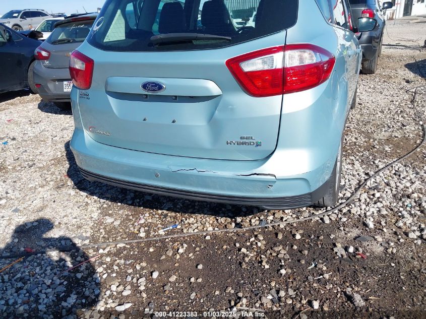 2013 Ford C-Max Hybrid Sel VIN: 1FADP5BU8DL534237 Lot: 41223383