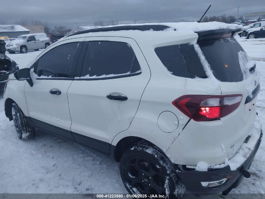 2021 Ford Ecosport Ses VIN: MAJ6S3JL3MC401244 Lot: 41223580