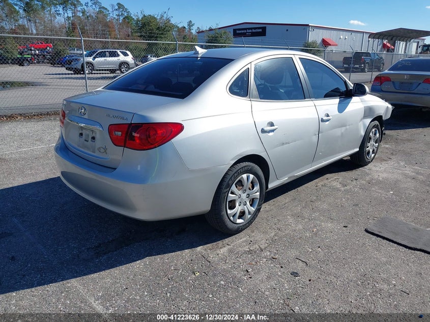 2010 HYUNDAI ELANTRA VIN: KMHDU4ADXAU841585