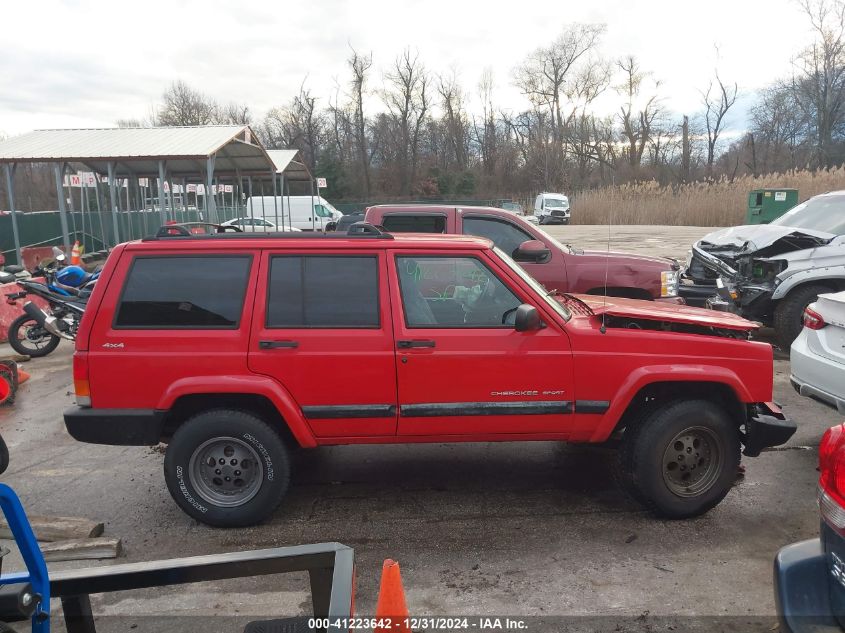 2000 Jeep Cherokee Sport VIN: 1J4FF48S3YL220257 Lot: 41223642