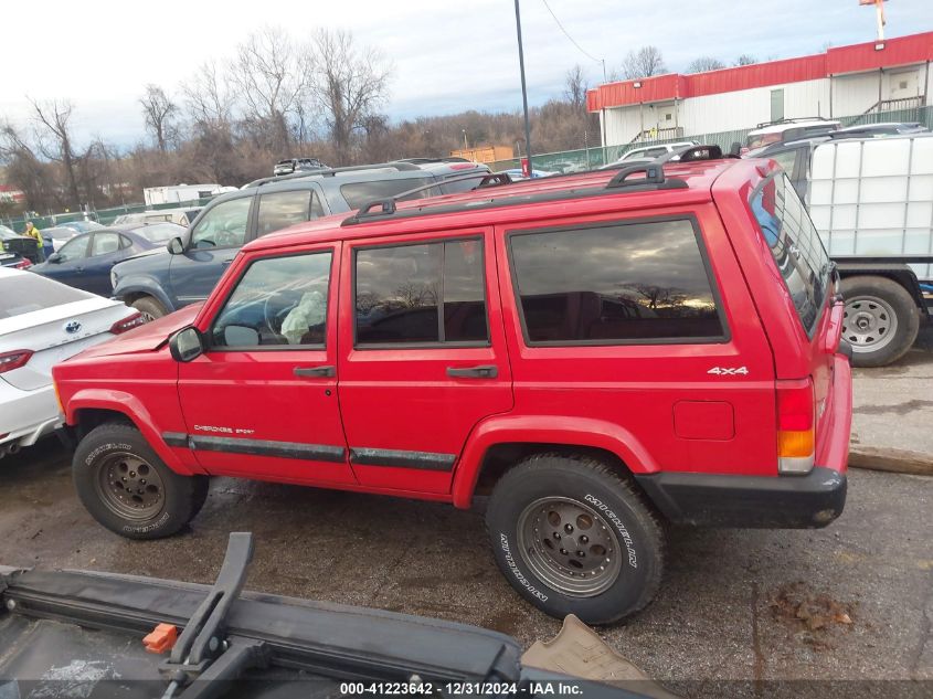 2000 Jeep Cherokee Sport VIN: 1J4FF48S3YL220257 Lot: 41223642