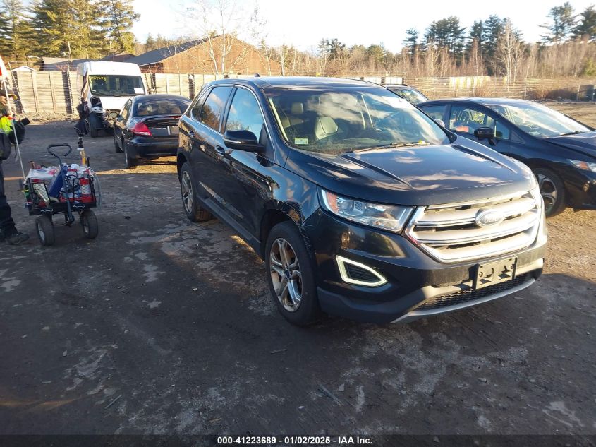 VIN 2FMTK4K92FBB50544 2015 FORD EDGE no.1