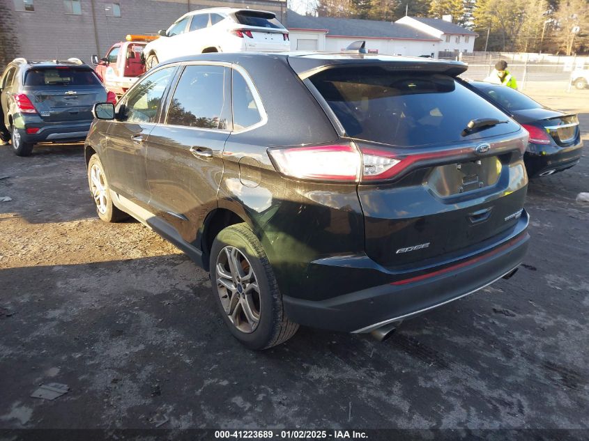 VIN 2FMTK4K92FBB50544 2015 FORD EDGE no.3