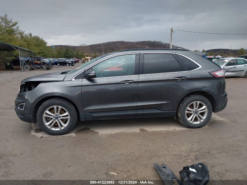 VIN 2FMTK4J95FBB24635 2015 Ford Edge, Sel no.15