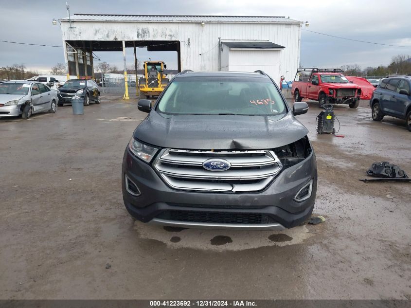 VIN 2FMTK4J95FBB24635 2015 Ford Edge, Sel no.13