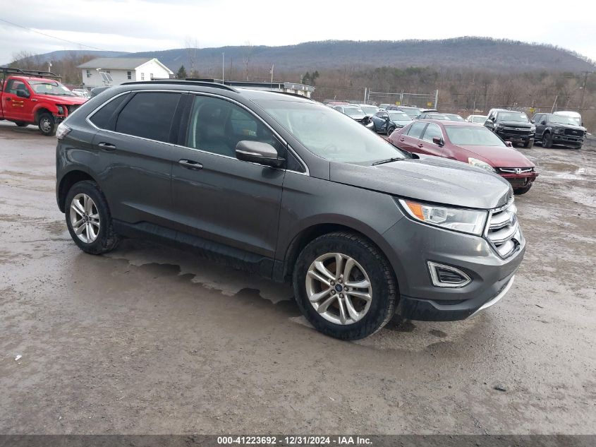 VIN 2FMTK4J95FBB24635 2015 Ford Edge, Sel no.1