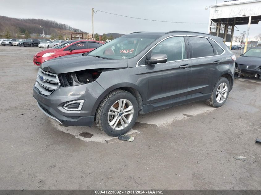 VIN 2FMTK4J95FBB24635 2015 Ford Edge, Sel no.2