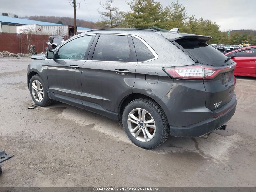 VIN 2FMTK4J95FBB24635 2015 Ford Edge, Sel no.3