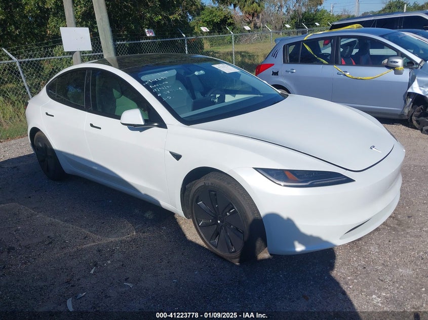 Vin: 5yj3e1ea3sf902698, lot: 41714101, tesla model 3 long range rear-wheel drive 2025 img_1
