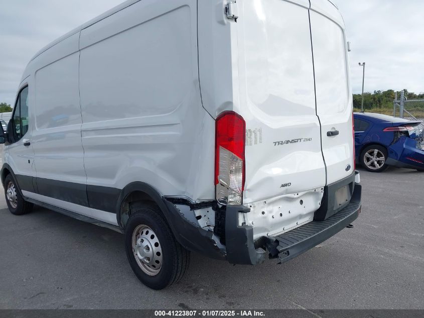 2022 Ford Transit-250 VIN: 1FTBR2C81NKA64717 Lot: 41223807