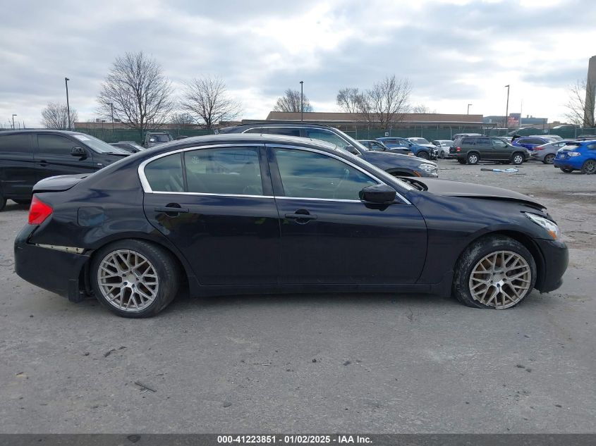 VIN JN1CV6AR6DM355383 2013 INFINITI G37X no.12