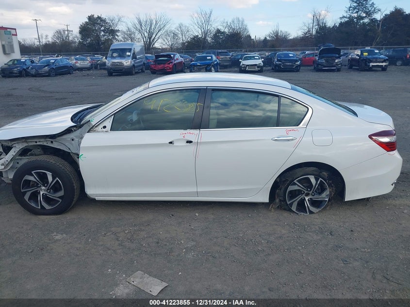 2016 HONDA ACCORD VIN: 1HGCR2F38GA169401