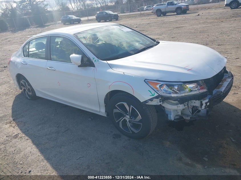2016 HONDA ACCORD VIN: 1HGCR2F38GA169401