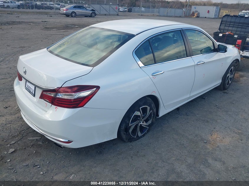 2016 HONDA ACCORD VIN: 1HGCR2F38GA169401