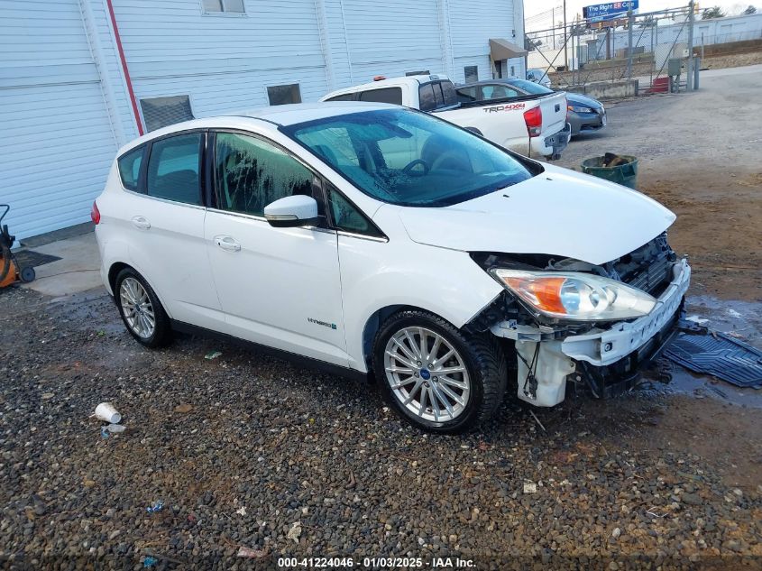 2013 Ford C-Max Hybrid Sel VIN: 1FADP5BUXDL514233 Lot: 41224046