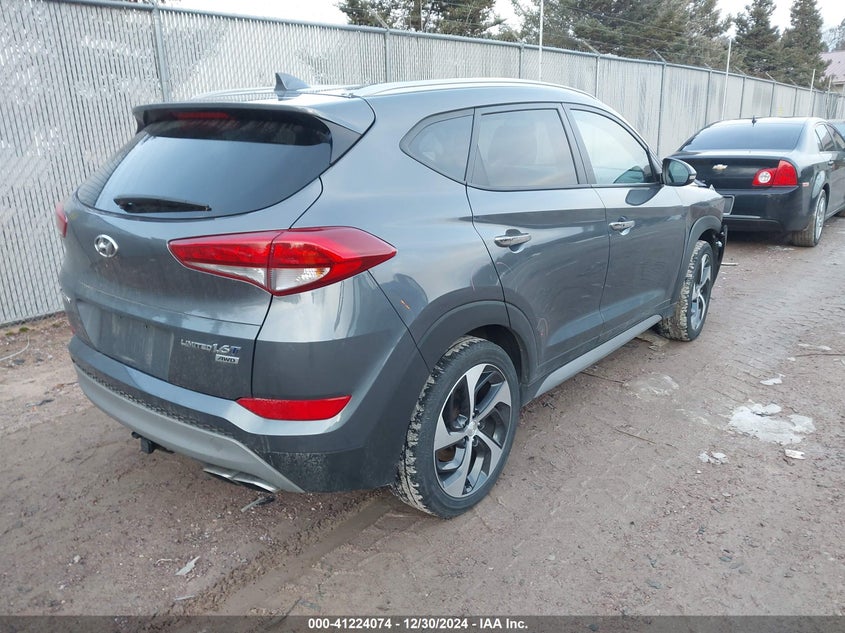 2018 HYUNDAI TUCSON LIMITED - KM8J3CA25JU670260