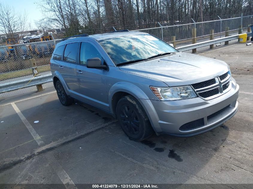 VIN 3C4PDCAB1JT386288 2018 Dodge Journey, SE no.1