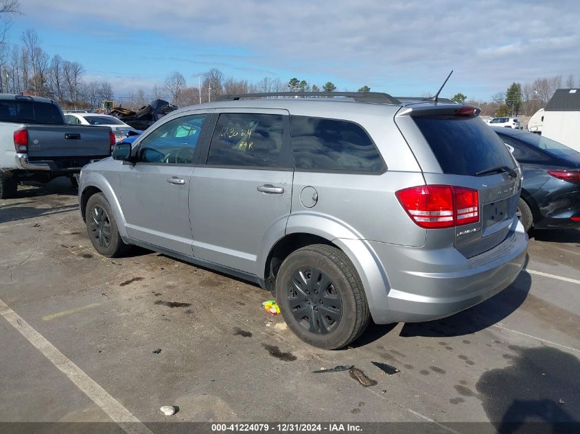 VIN 3C4PDCAB1JT386288 2018 Dodge Journey, SE no.3