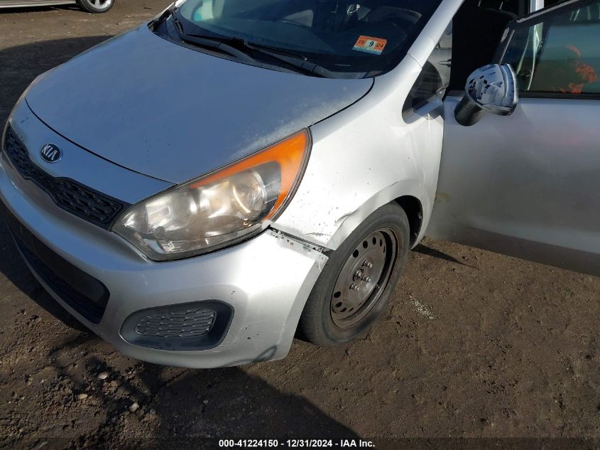 VIN KNADM5A30D6205460 2013 KIA RIO no.12