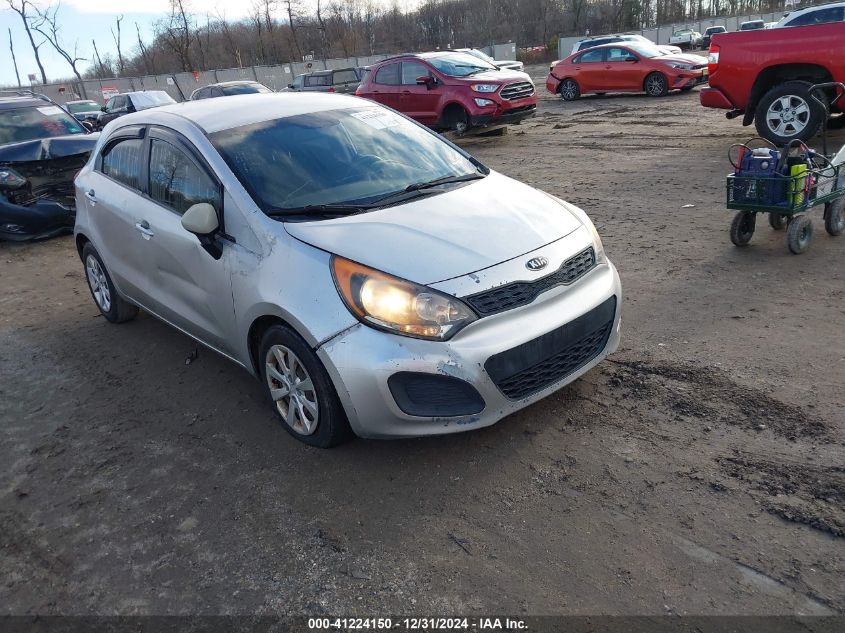 VIN KNADM5A30D6205460 2013 KIA RIO no.1