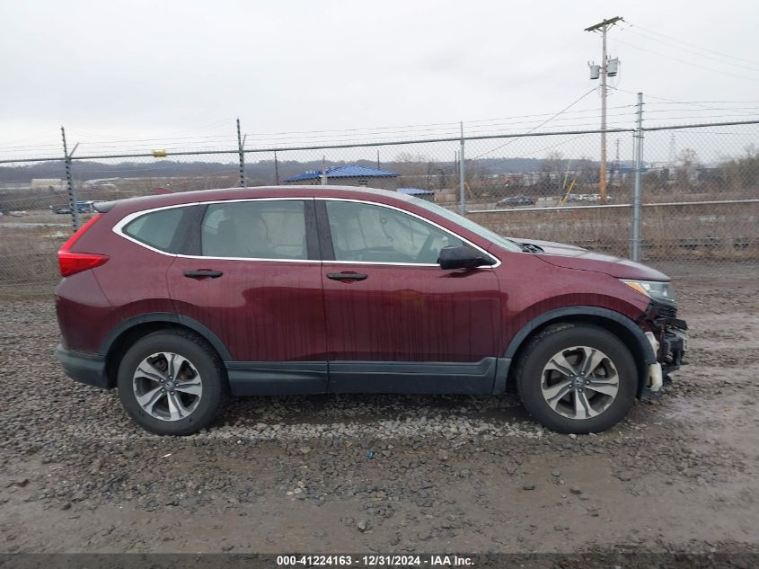 VIN 2HKRW5H3XJH411945 2018 Honda CR-V, LX no.13