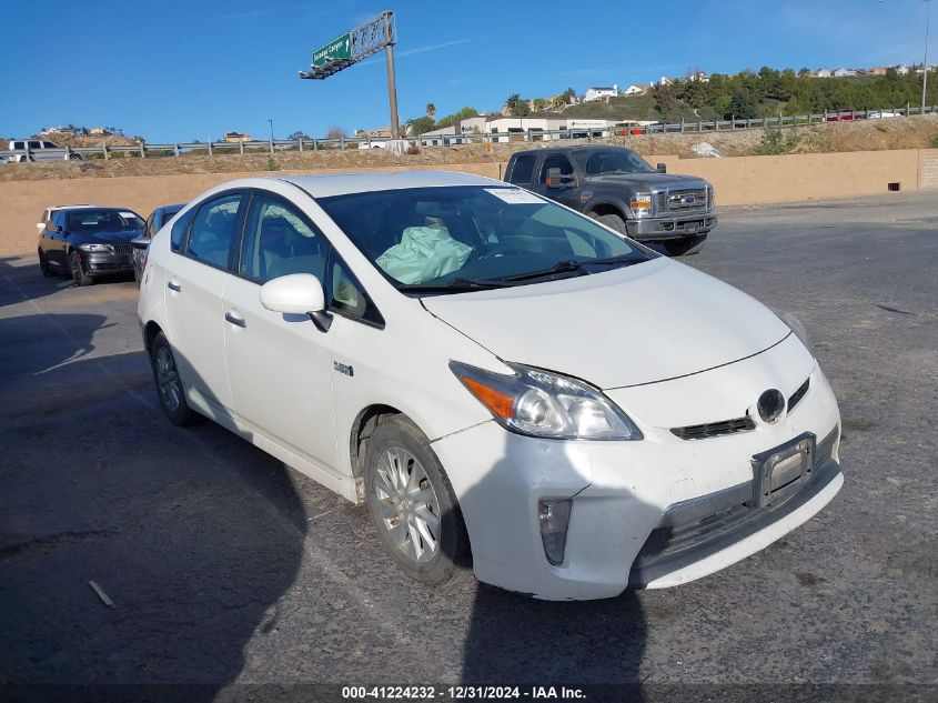 VIN JTDKN3DP3F3074507 2015 Toyota Prius, Plug-In Ad... no.1