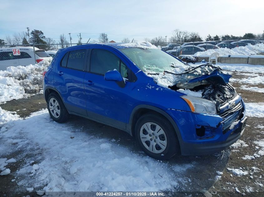 2016 Chevrolet Trax, 1LS