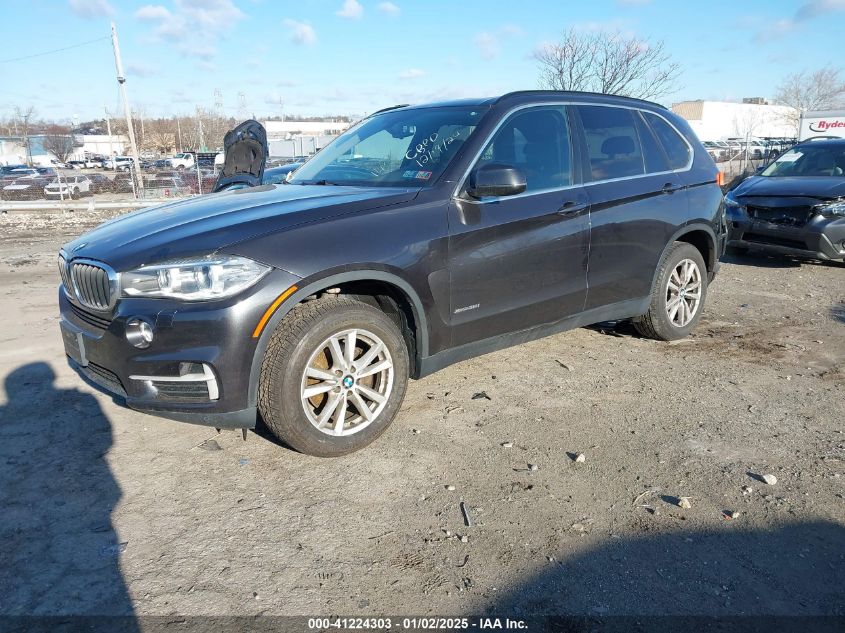 VIN 5UXKR0C58E0H25151 2014 BMW X5, Xdrive35I no.2