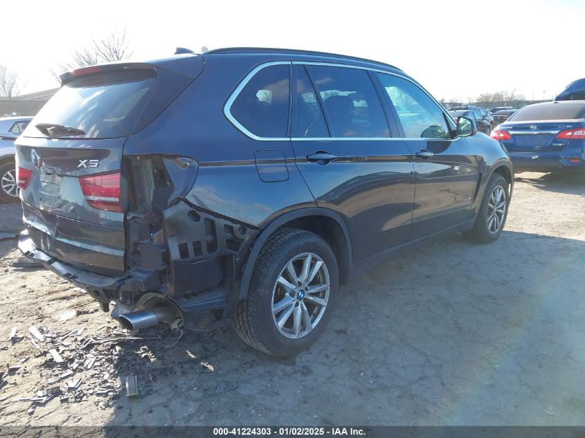 VIN 5UXKR0C58E0H25151 2014 BMW X5, Xdrive35I no.4