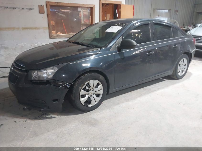 VIN 1G1PA5SH6E7345357 2014 CHEVROLET CRUZE no.2