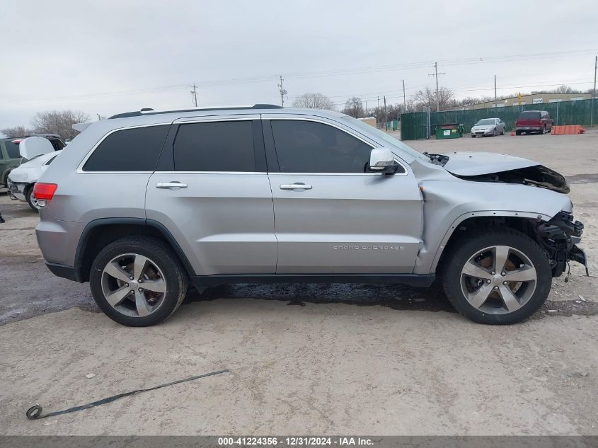 2014 Jeep Grand Cherokee Limited VIN: 1C4RJFBG6EC501031 Lot: 41224356