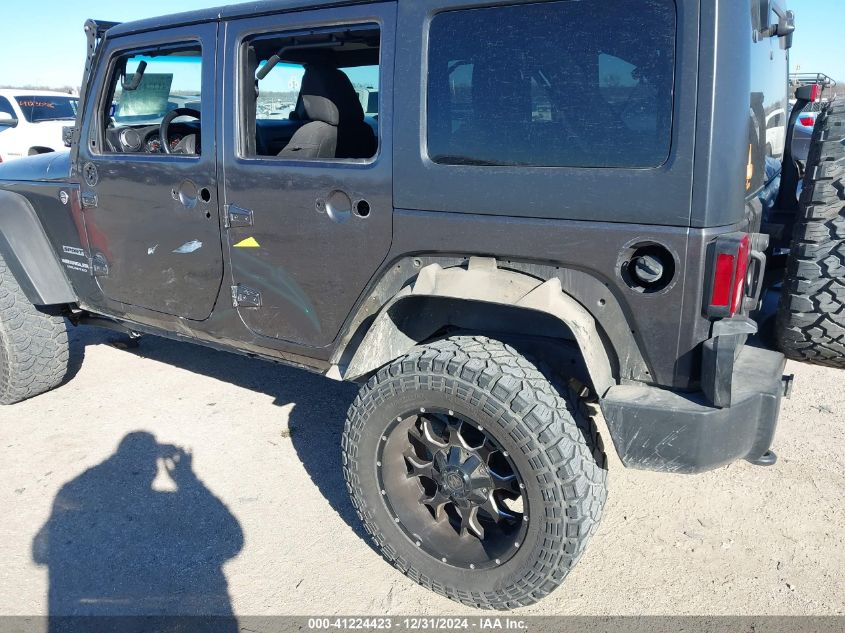 2014 Jeep Wrangler Unlimited Sport VIN: 1C4HJWDG4EL252267 Lot: 41224423