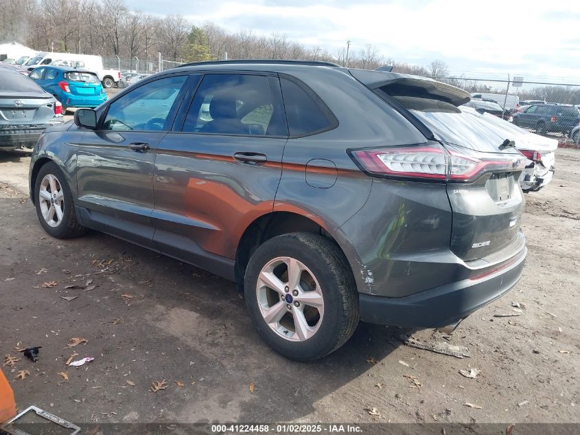 VIN 2FMPK4G92GBB70031 2016 Ford Edge, SE no.3