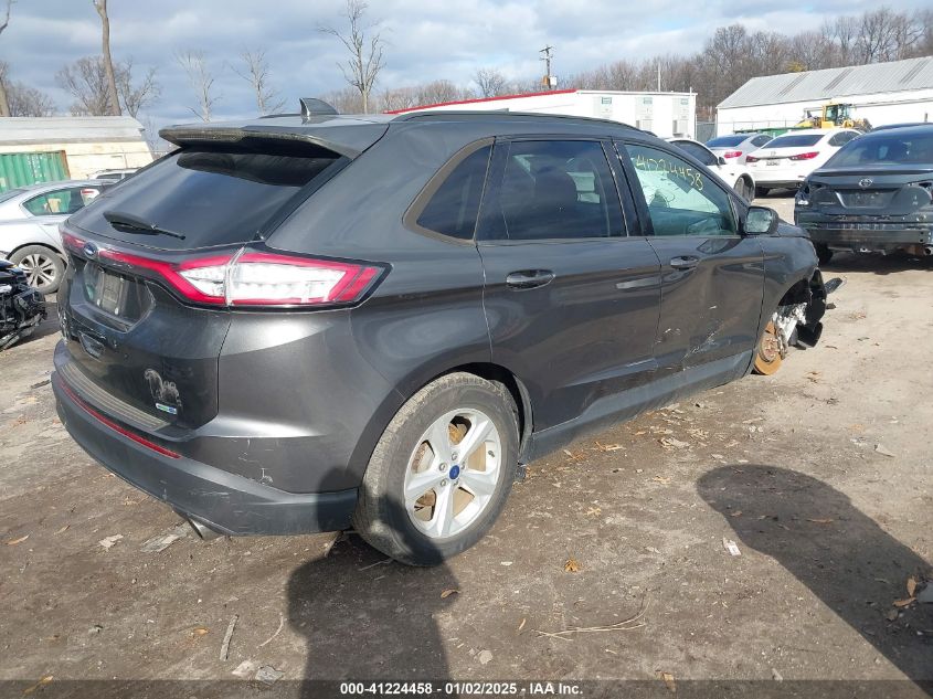 VIN 2FMPK4G92GBB70031 2016 Ford Edge, SE no.4