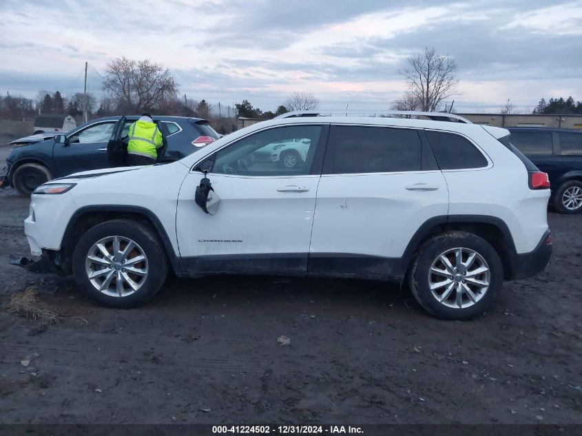 2017 Jeep Cherokee Limited 4X4 VIN: 1C4PJMDB9HW525579 Lot: 41224502