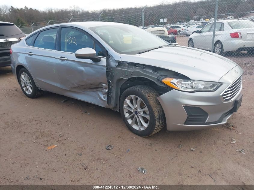 VIN 3FA6P0HD4LR164987 2020 FORD FUSION no.1