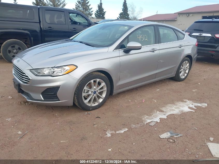 VIN 3FA6P0HD4LR164987 2020 FORD FUSION no.2