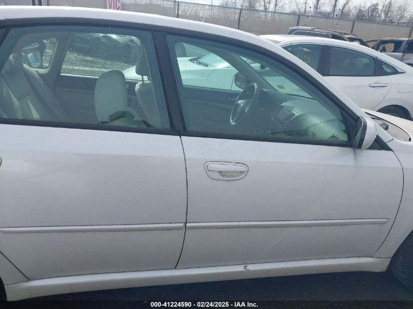 2008 Subaru Legacy 2.5I VIN: 4S3BL616587223305 Lot: 41224590