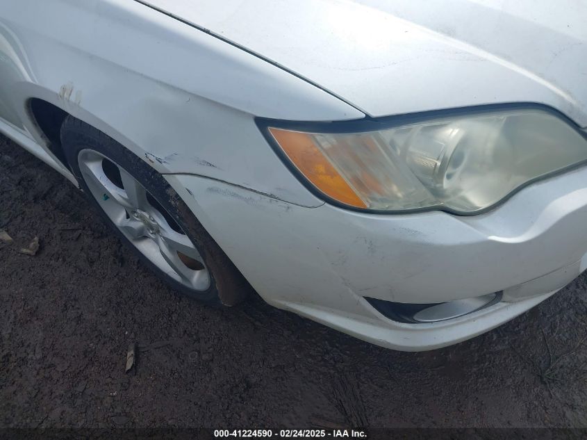 2008 Subaru Legacy 2.5I VIN: 4S3BL616587223305 Lot: 41224590