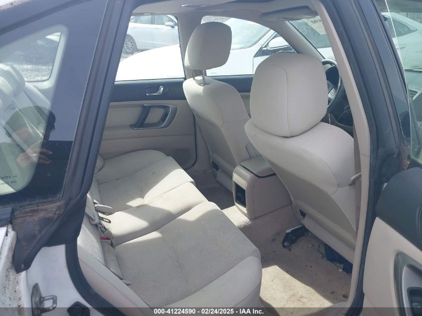 2008 Subaru Legacy 2.5I VIN: 4S3BL616587223305 Lot: 41224590