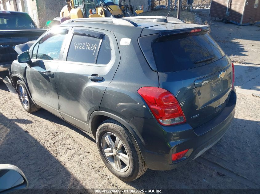 VIN 3GNCJLSB9HL133193 2017 Chevrolet Trax, LT no.3