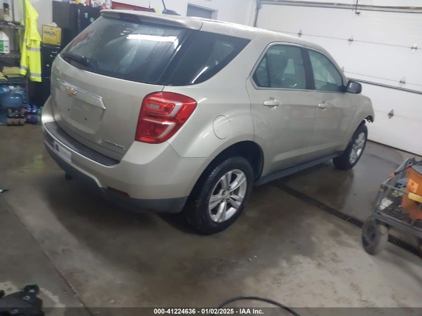 VIN 2GNALBEK6G1117668 2016 CHEVROLET EQUINOX no.4