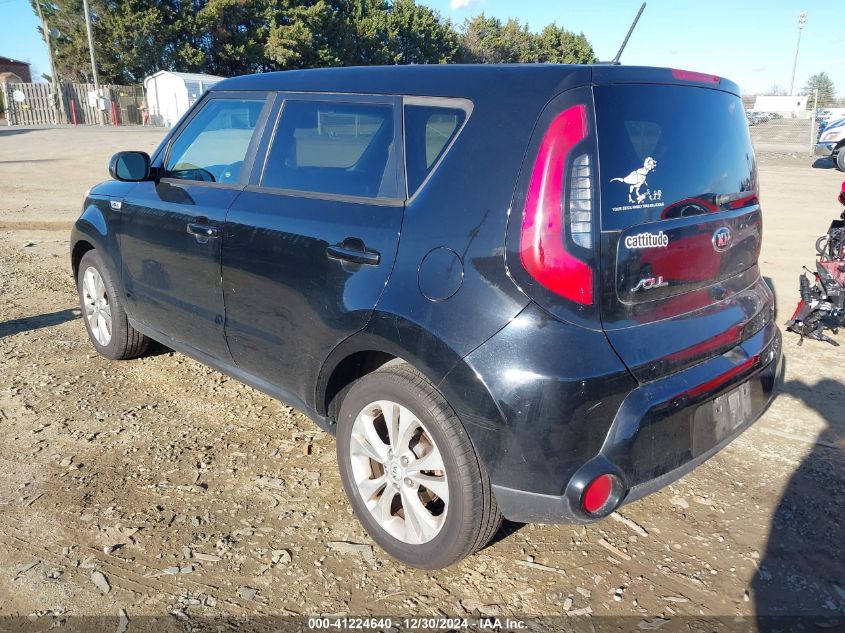 VIN KNDJP3A56G7273750 2016 KIA Soul, + no.3